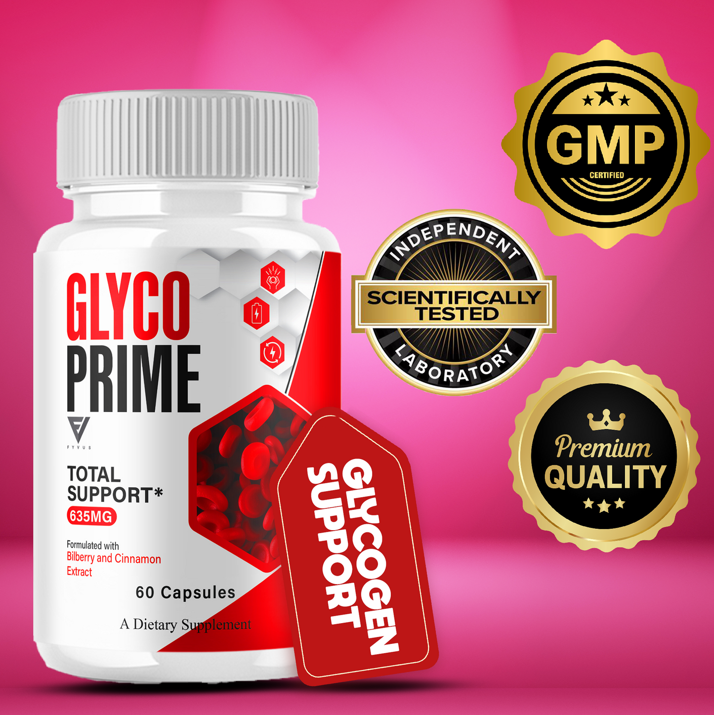 GlycoPrime Glycogen Capsules