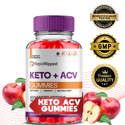 Rapid Ripped Keto ACV Gummies