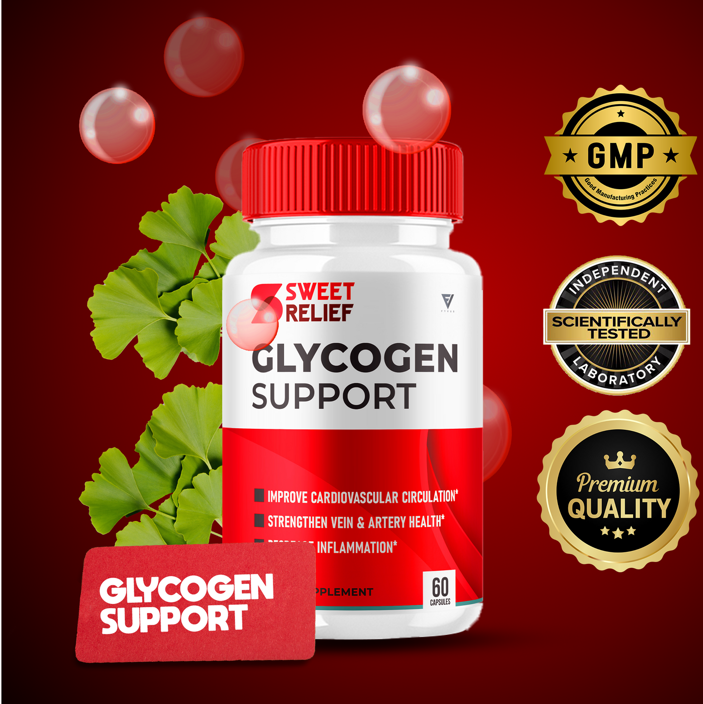 Sweet Relief Glycogen Support Capsules