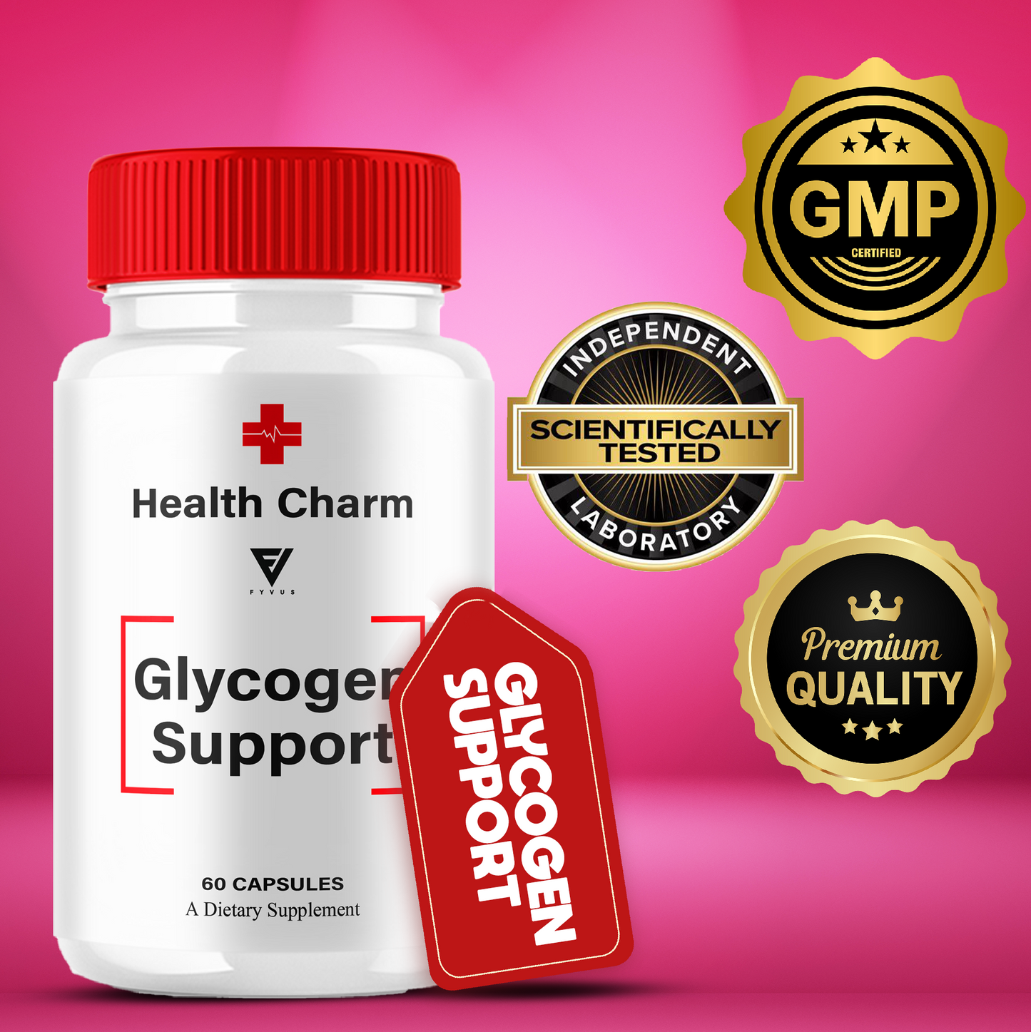 Health Charm Glycogen Support Capsules