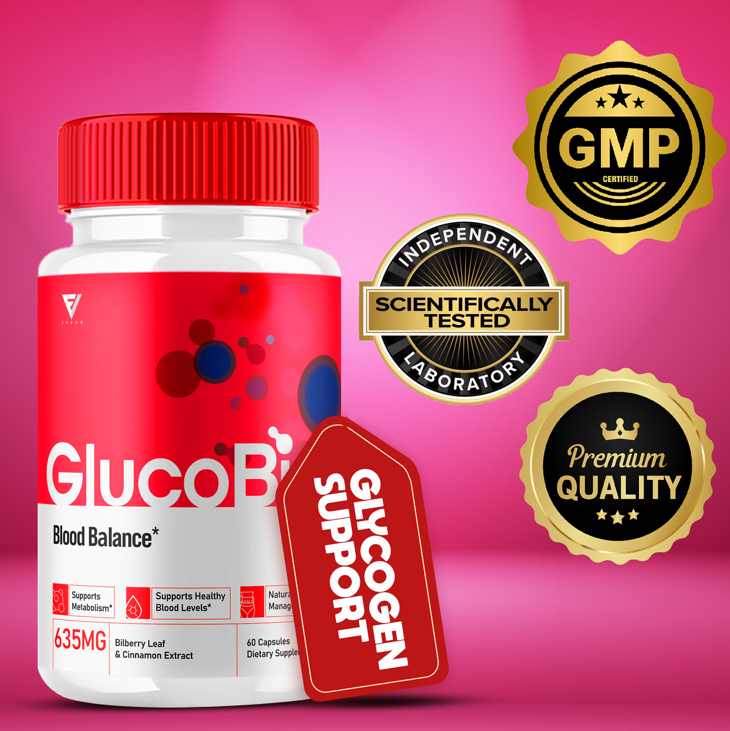 GlucoBio Glycogen Support Capsules