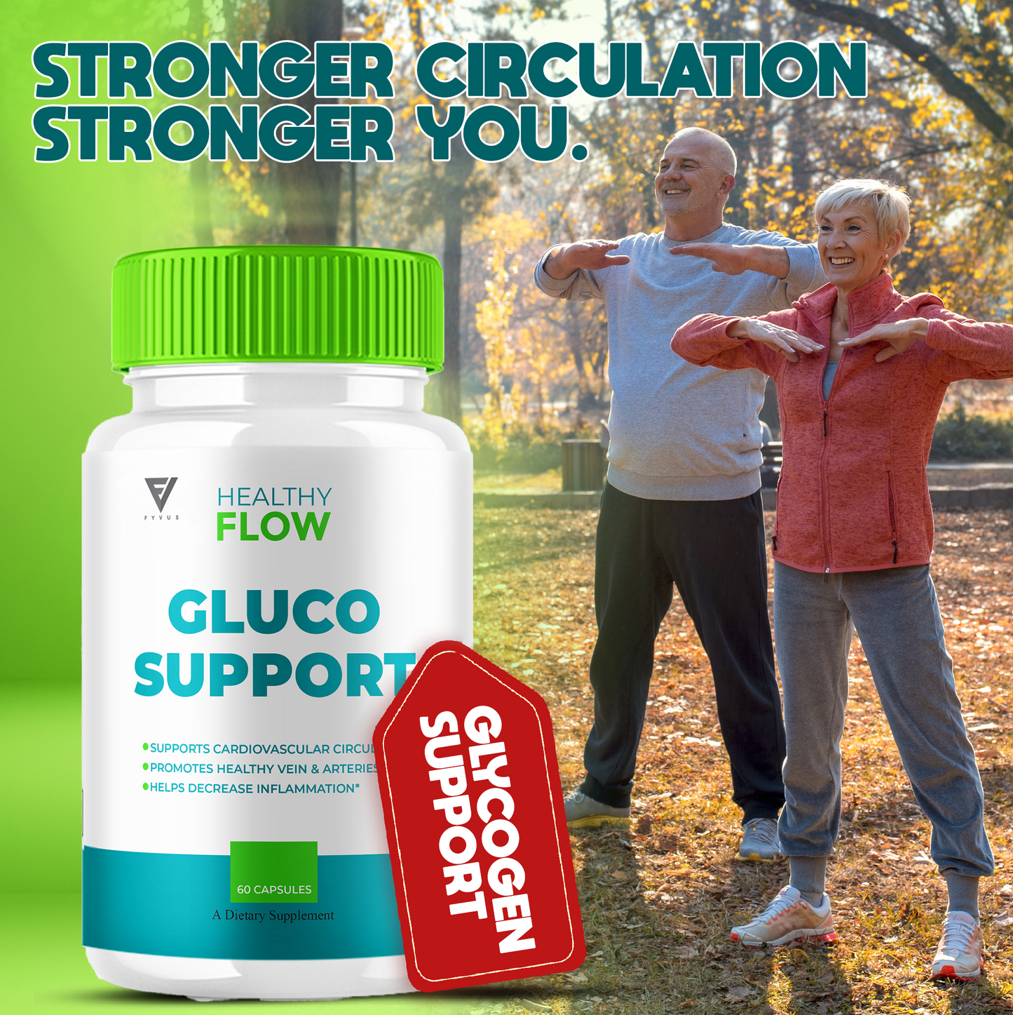 Healthy Flow Glycogen Capsules