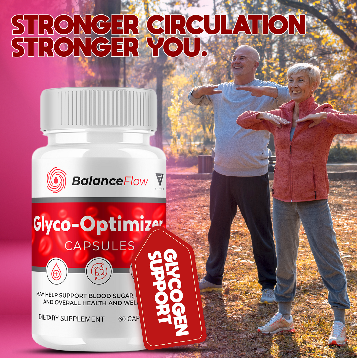 Balance Flow Glycogen Capsules