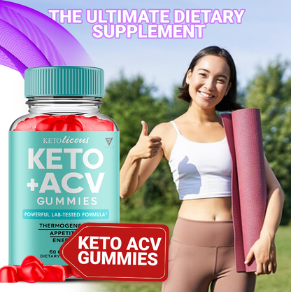 Ketolicious Keto ACV Gummies