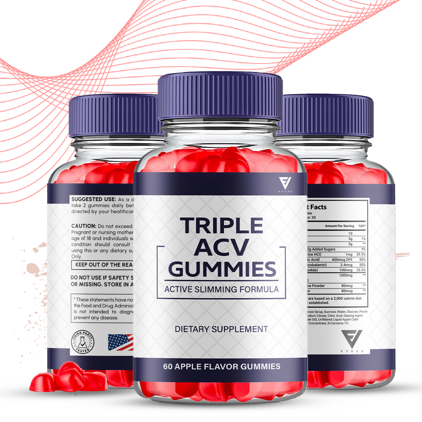 Triple Keto ACV Gummies