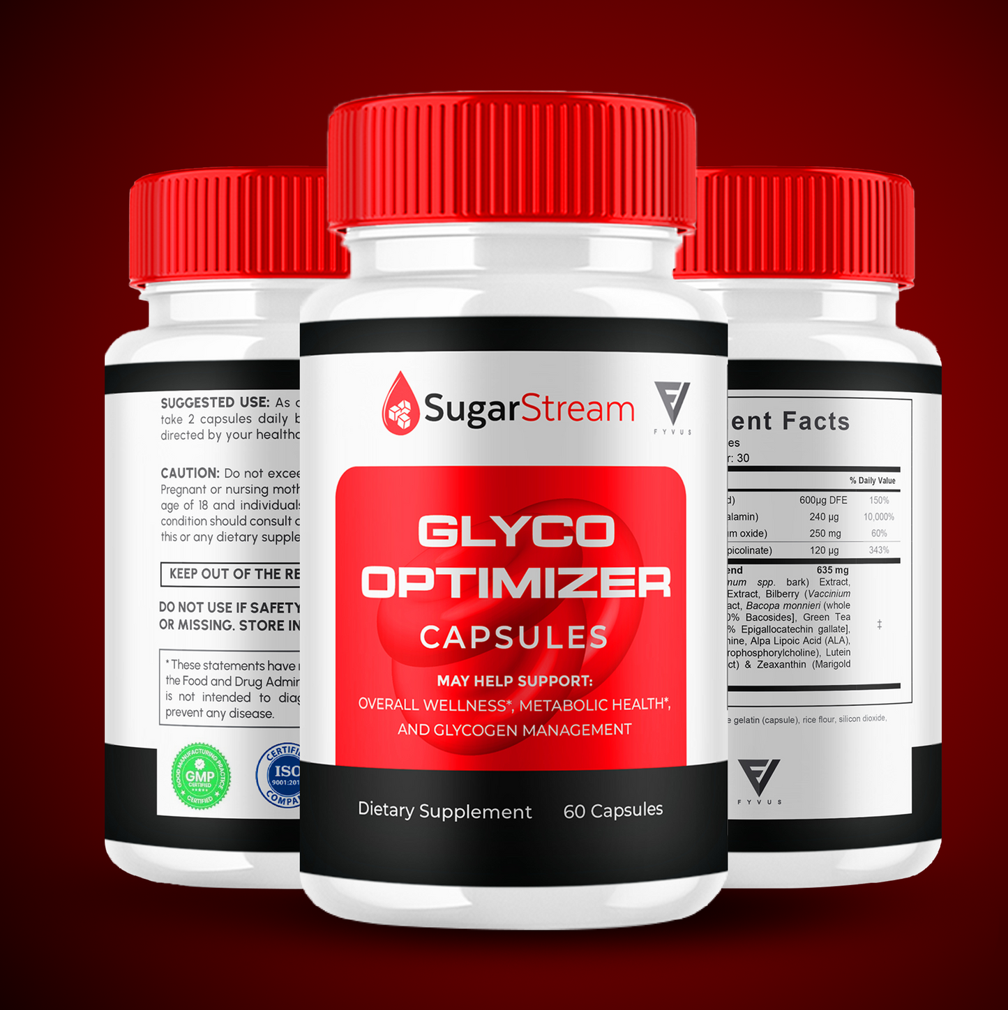 Sugar Stream Glycogen Support Capsules