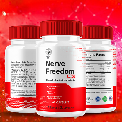 Nerve Freedom Pro Nootropic Capsules