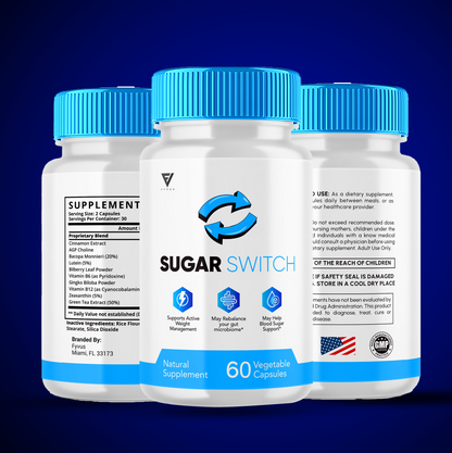 Sugar Switch Glycogen Support Capsules