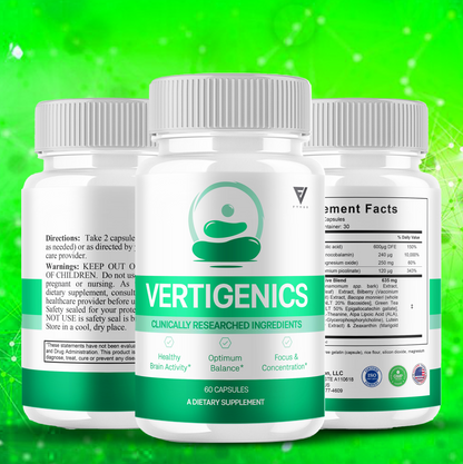 Vertigenics Nootropic Capsules