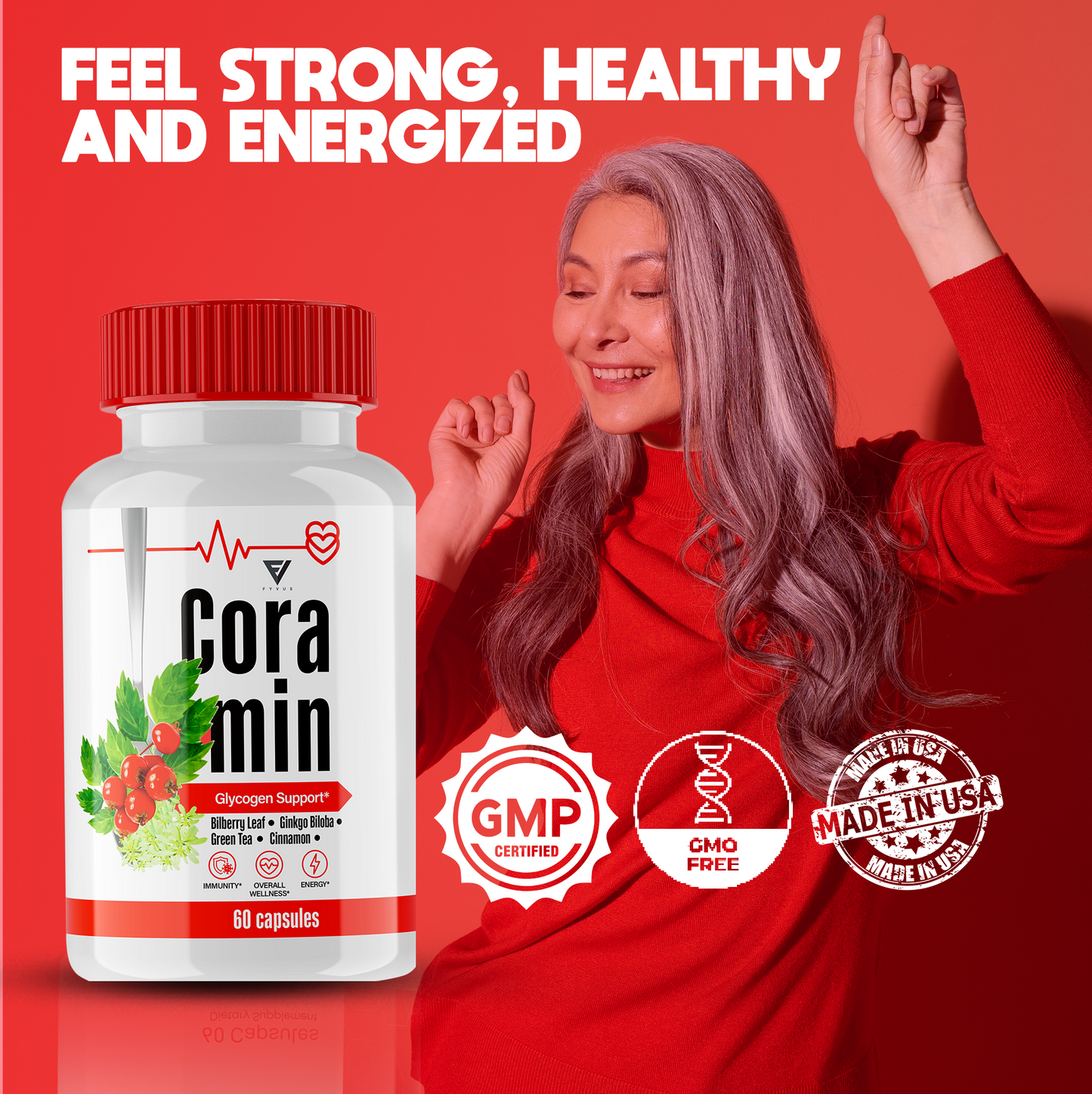 Coramin Glycogen Support Capsules