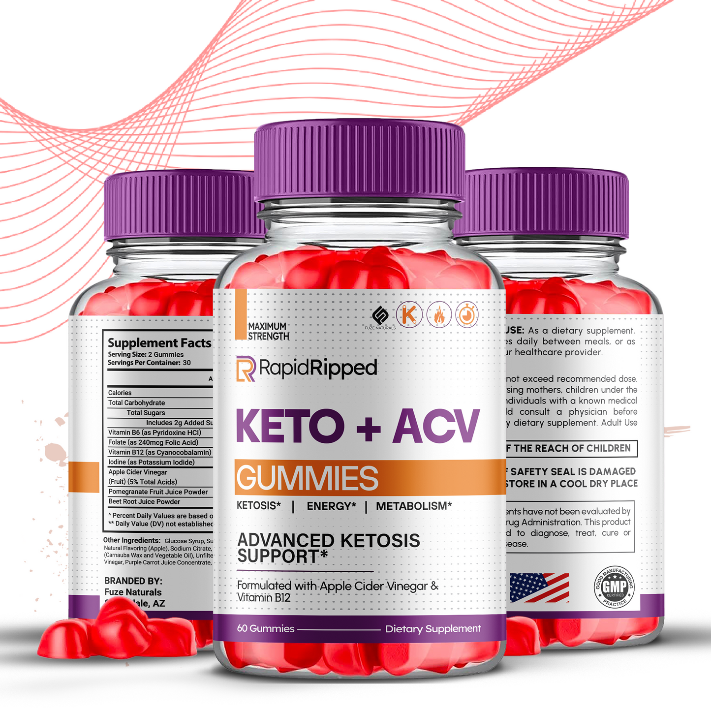 Rapid Ripped Keto ACV Gummies