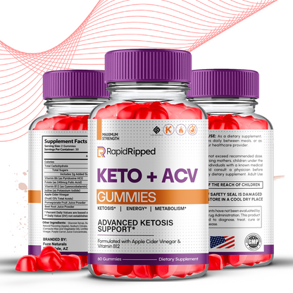 Rapid Ripped Keto ACV Gummies