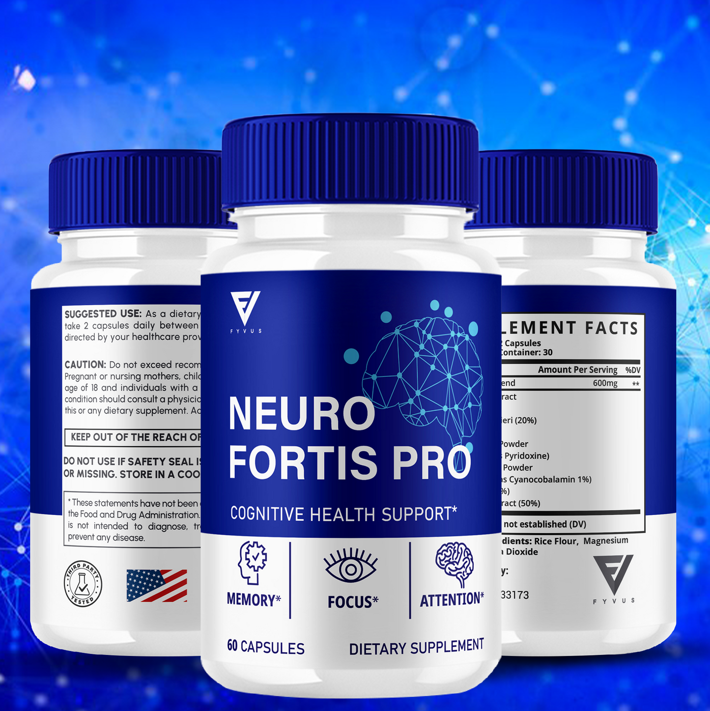Neuro Fortis Pro Nootropic Capsules