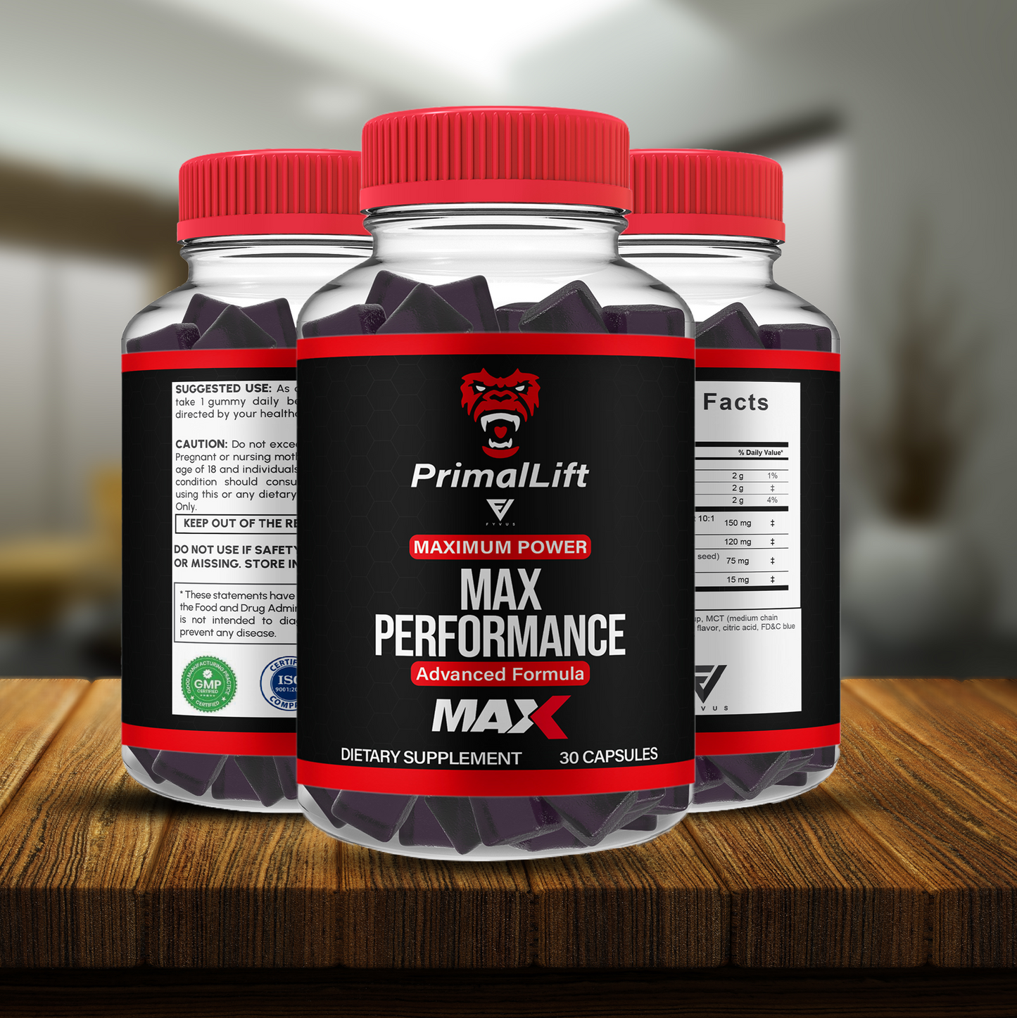 Primal Lift Max Gummies
