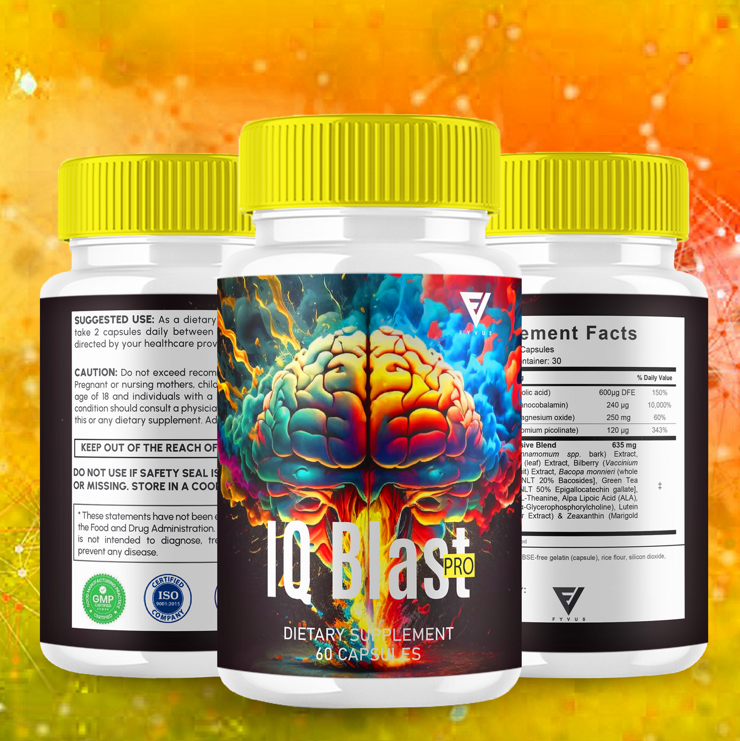 IQ Blast Pro Nootropic Capsules