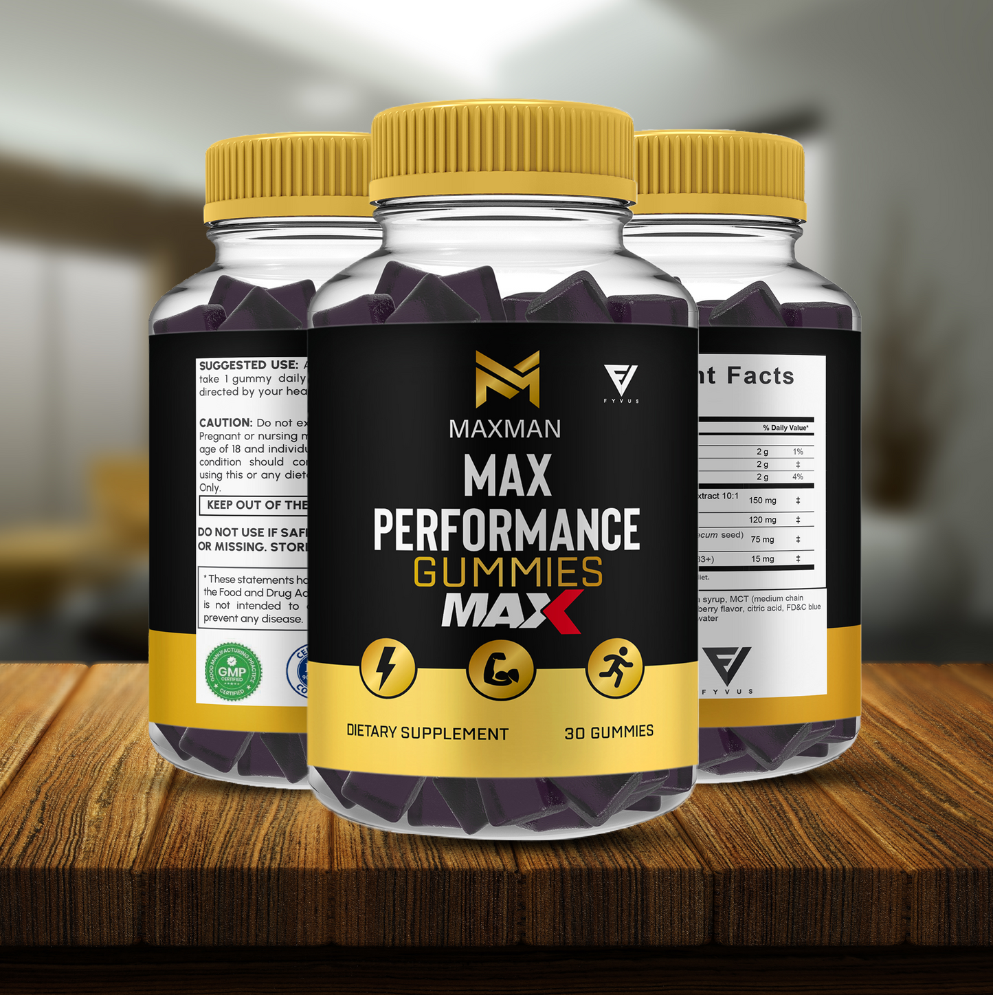 MaxMan Max Gummies