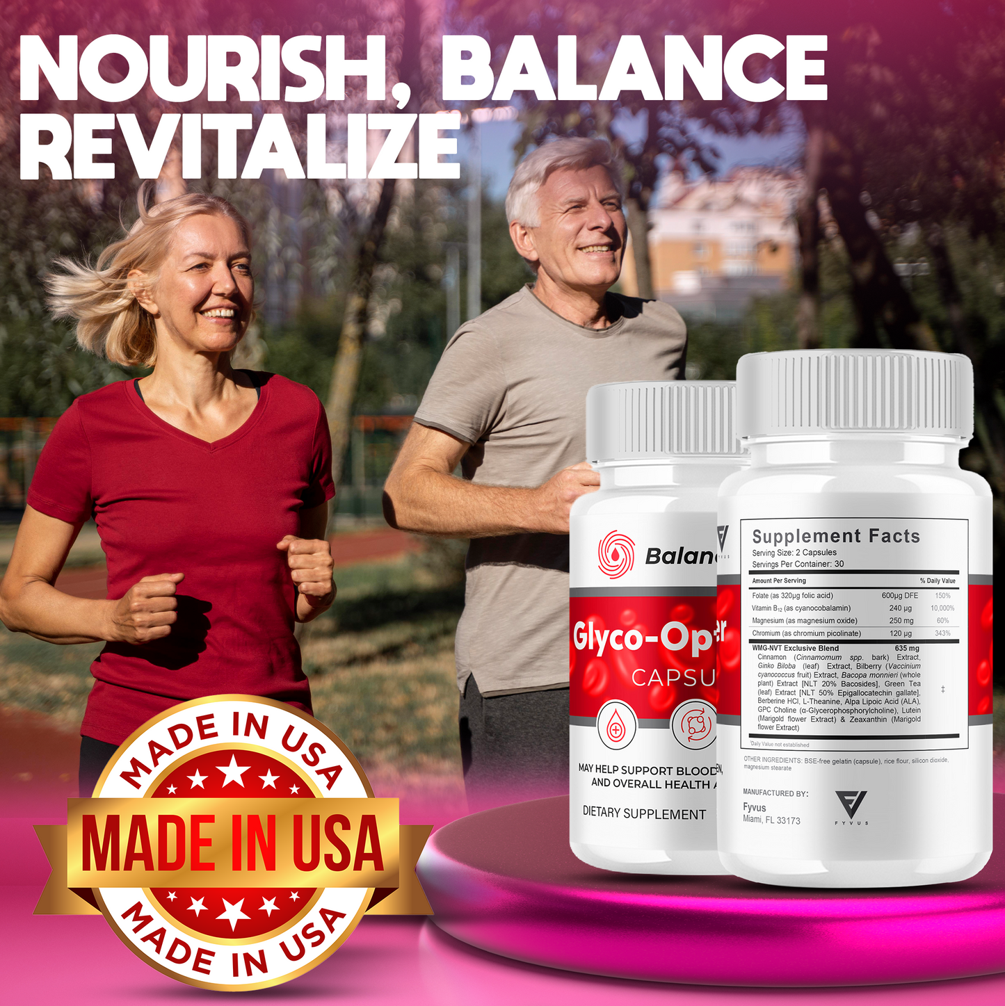 Balance Flow Glycogen Capsules