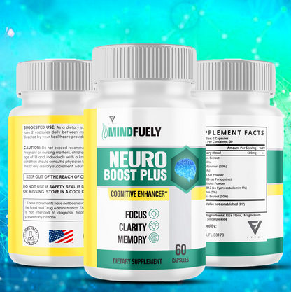 Mindfuely Nuero Boost Plus Nootropic Capsules