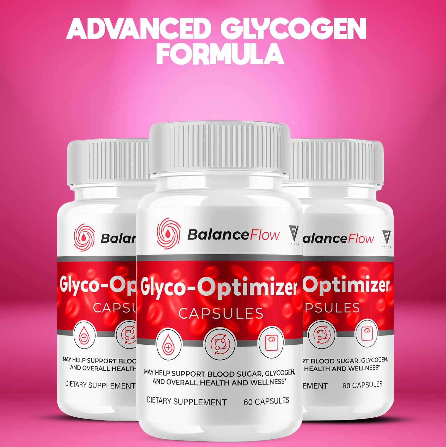 Balance Flow Glycogen Capsules