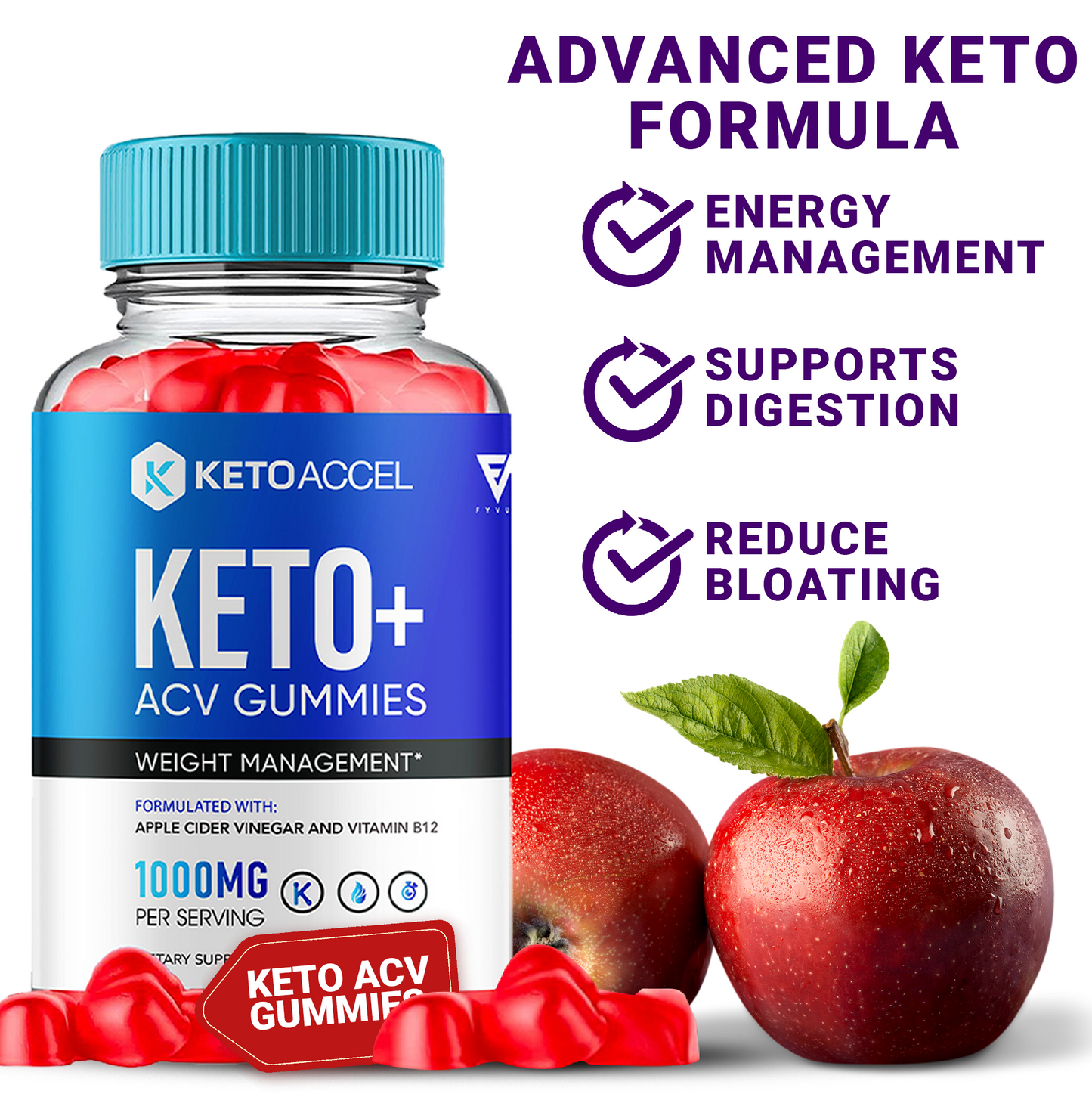 Keto Accel Keto ACV Gummies