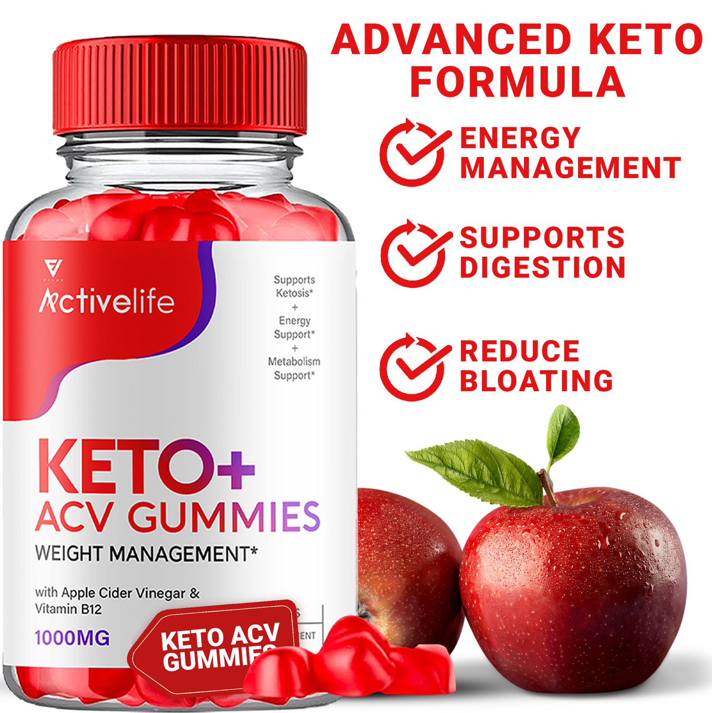Activelife Keto ACV Gummies