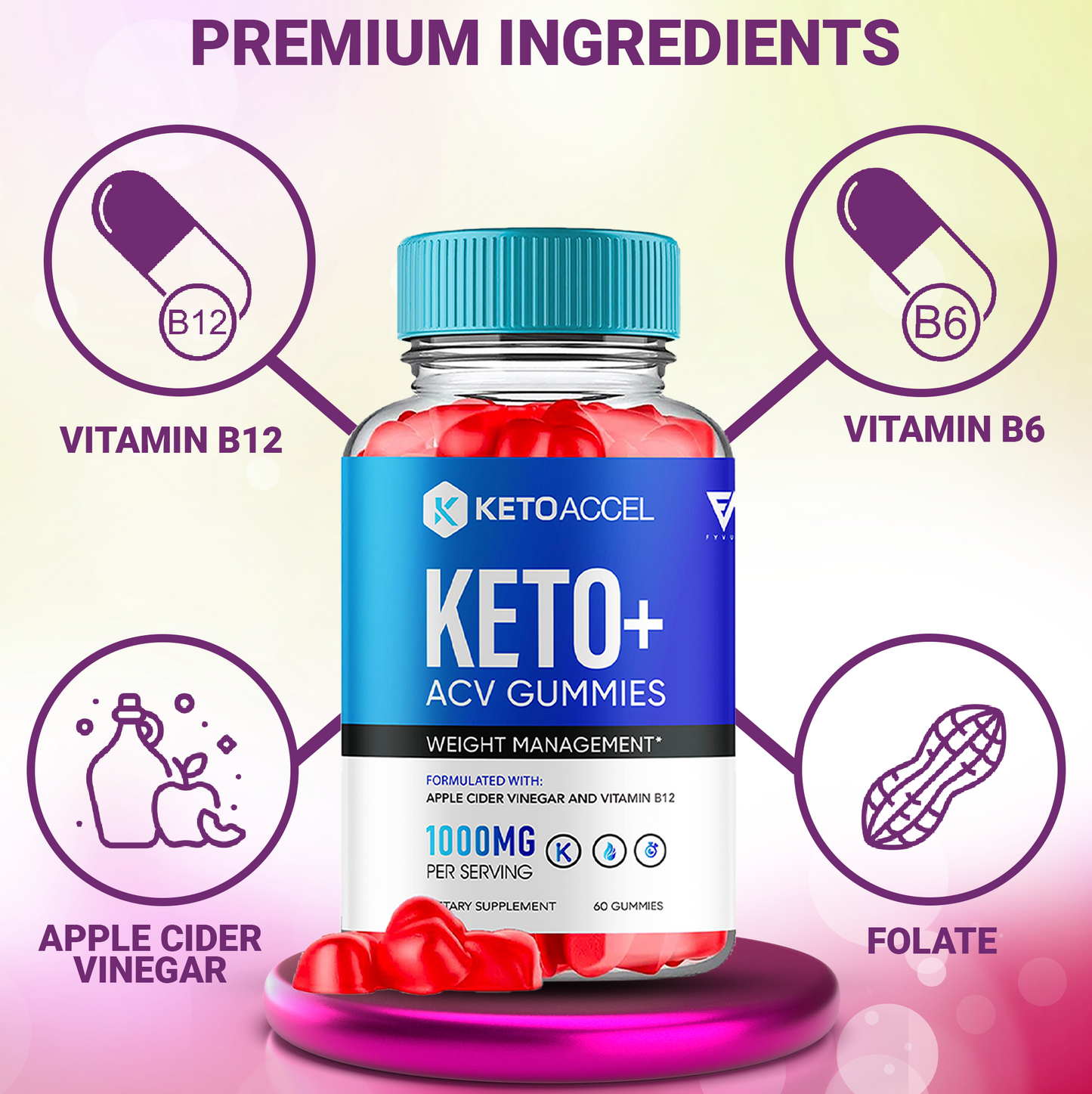 Keto Accel Keto ACV Gummies