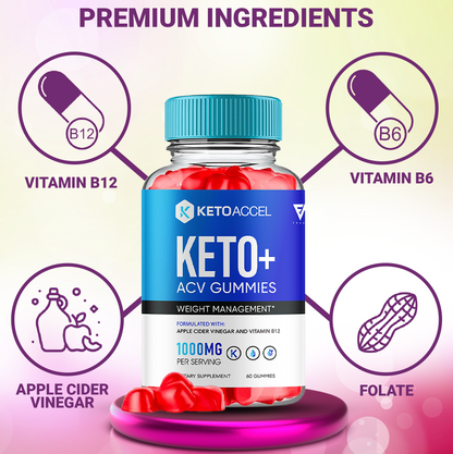 Keto Accel Keto ACV Gummies