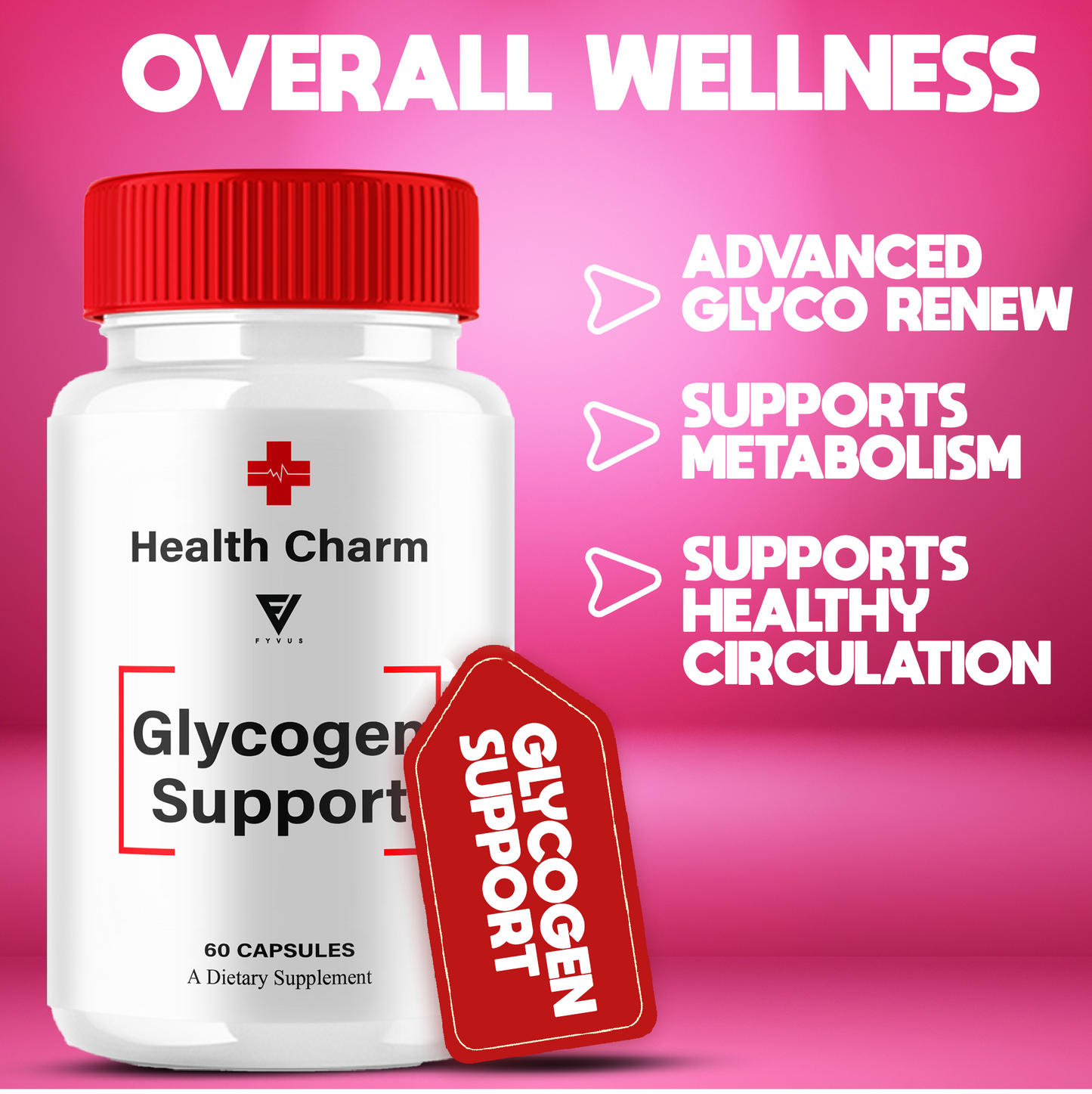 Health Charm Glycogen Support Capsules