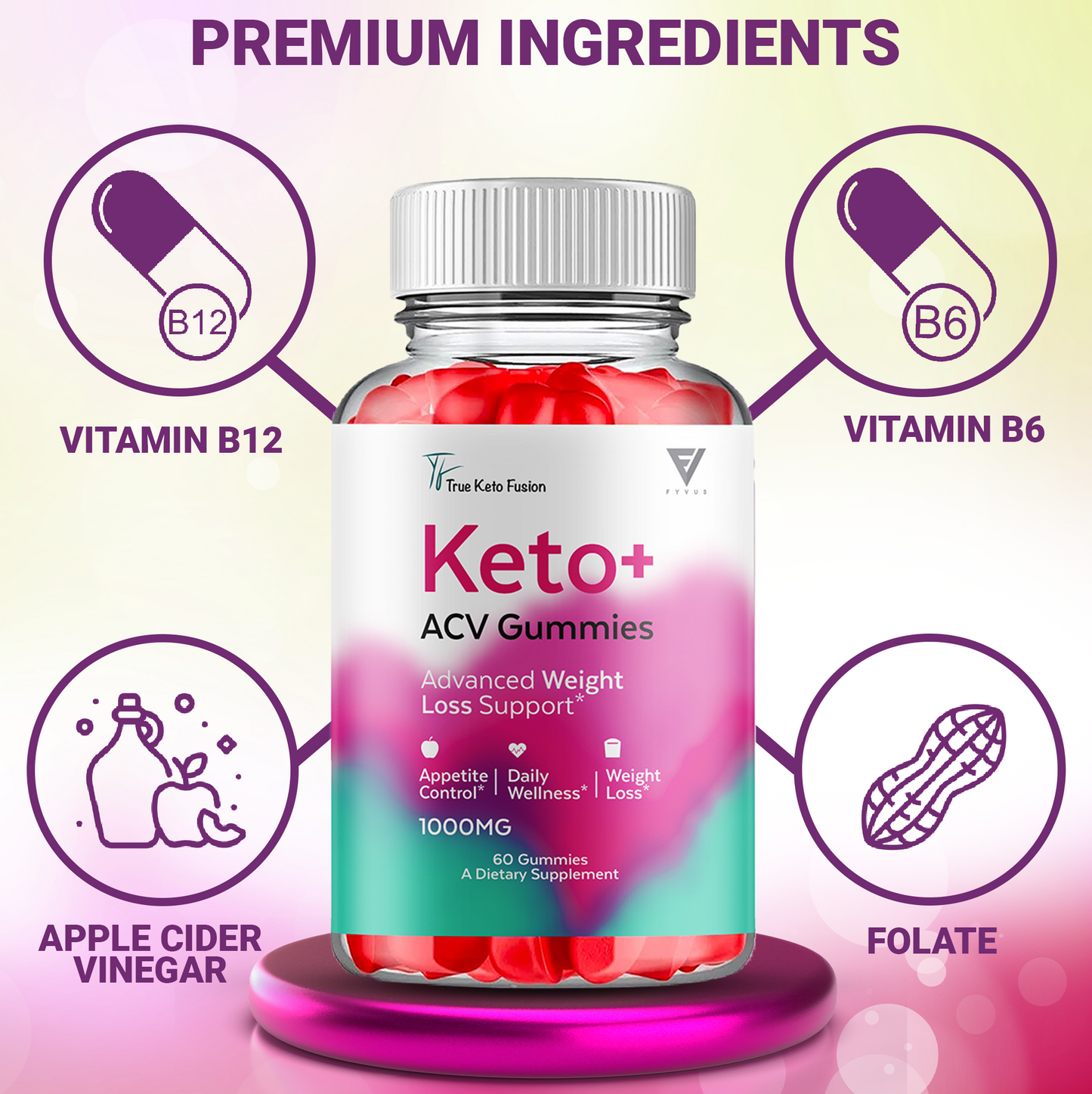 True Keto Fusion Gummies