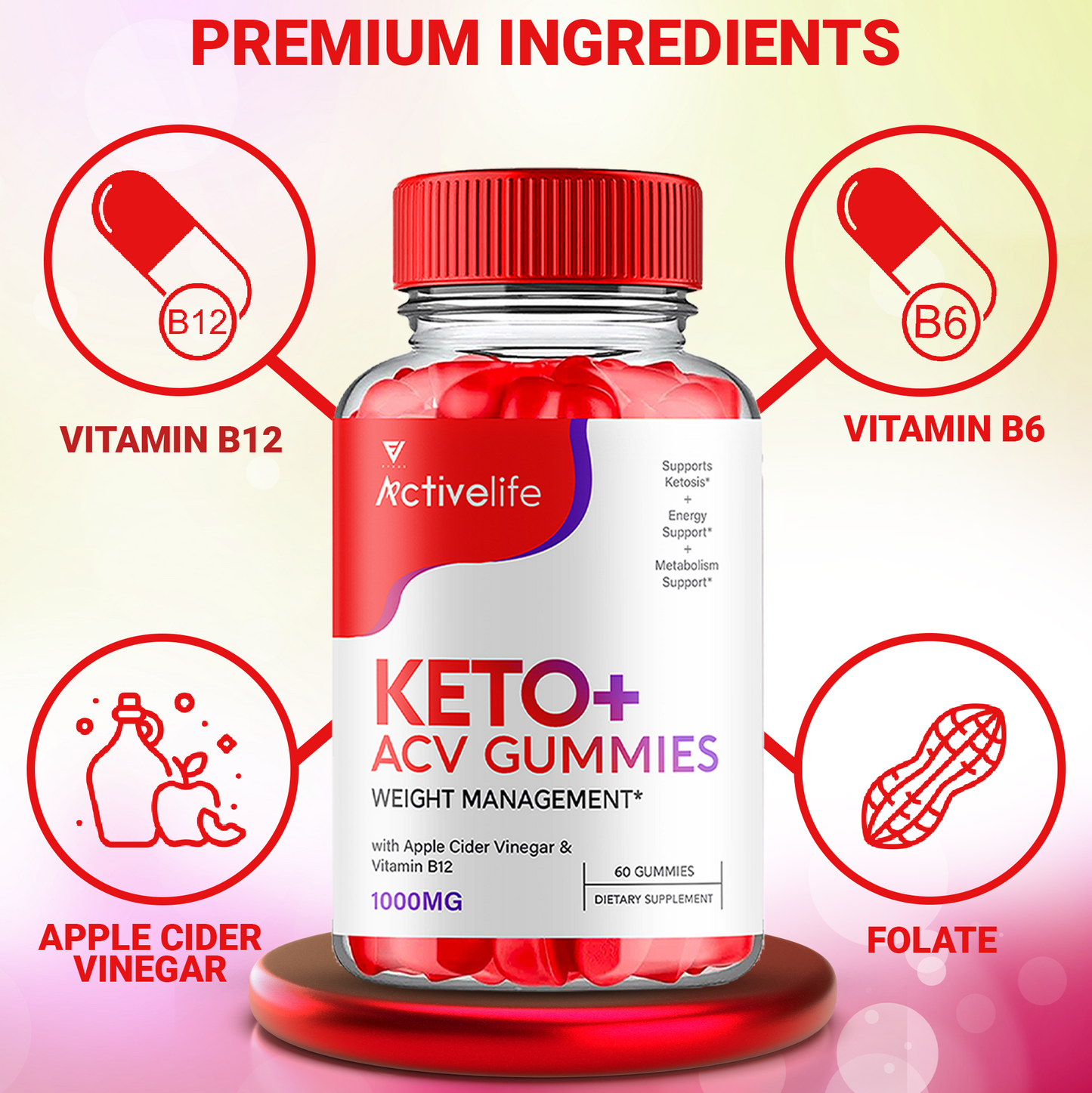 Activelife Keto ACV Gummies