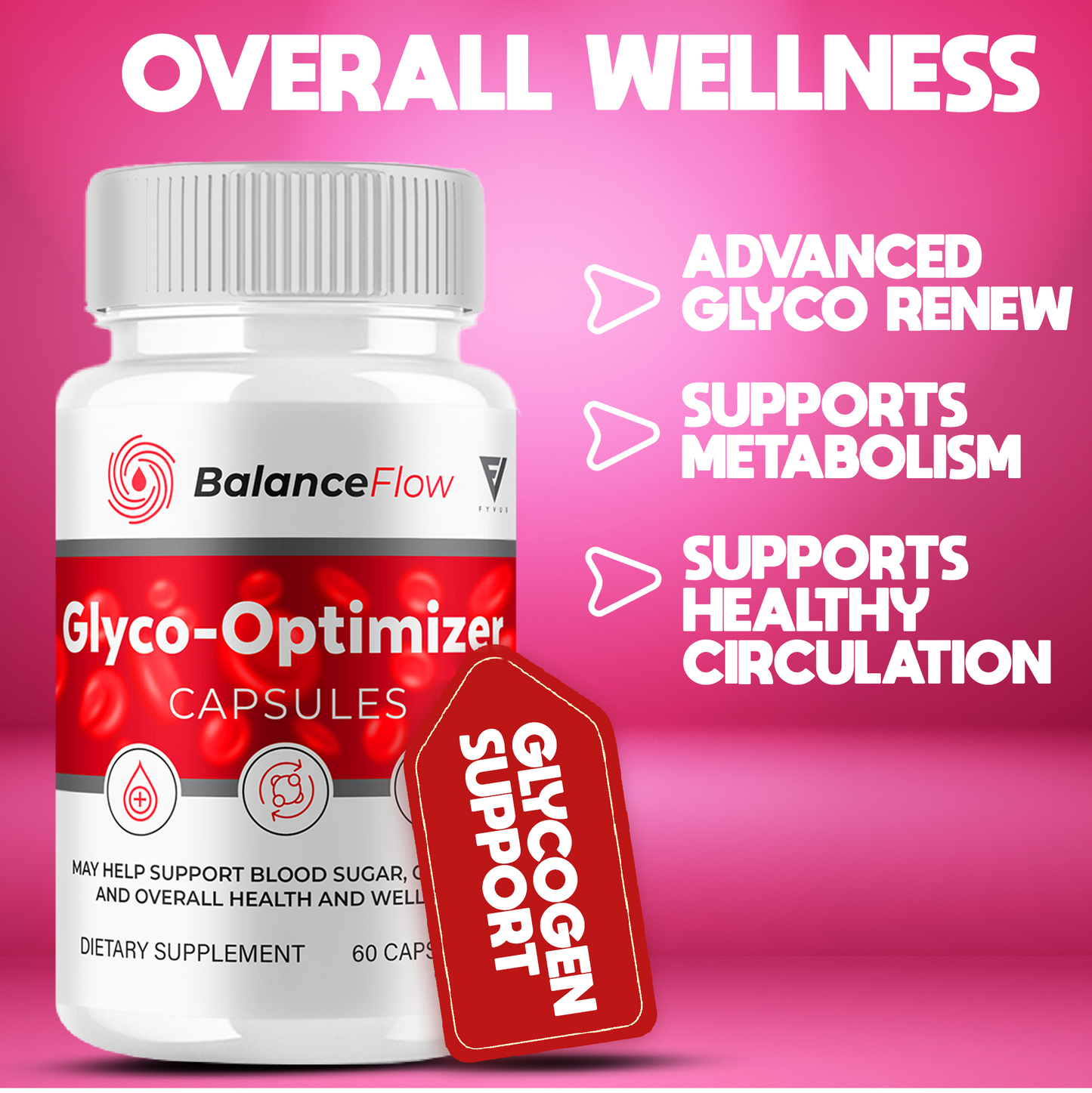 Balance Flow Glycogen Capsules
