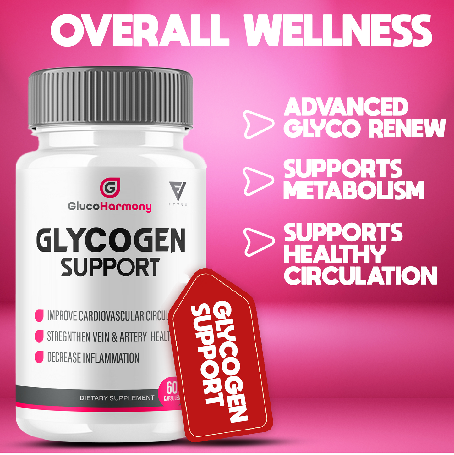 Gluco Harmony Glycogen Support Capsules