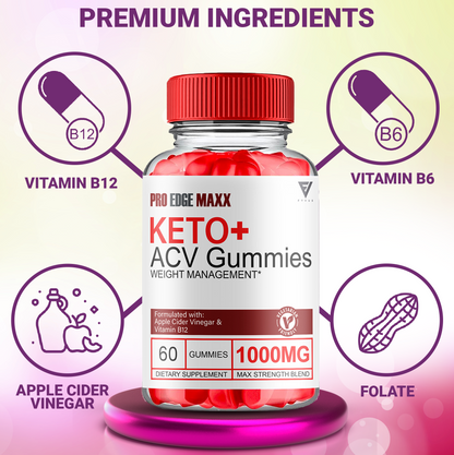 Pro Edge Maxx Keto ACV Gummies