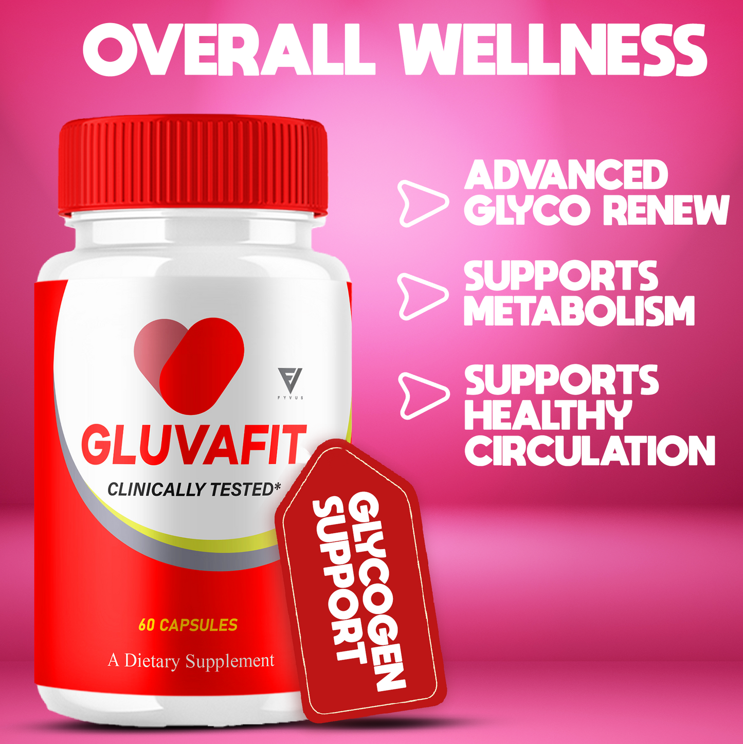 Gluvafit Glycogen Capsules