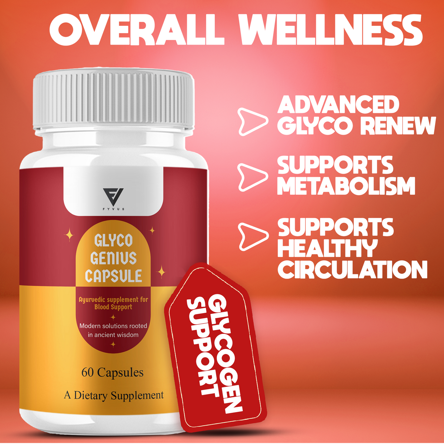 Glyco Genius Glycogen Support Capsules