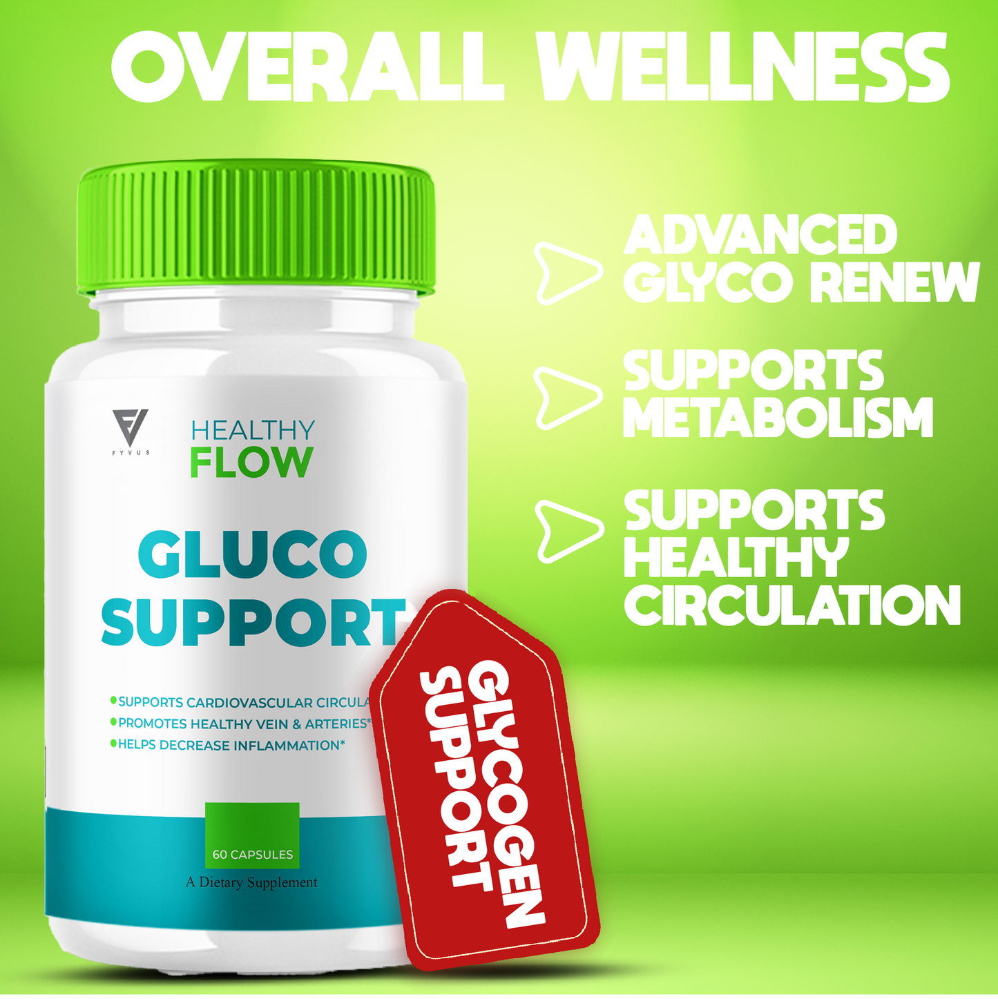 Healthy Flow Glycogen Capsules