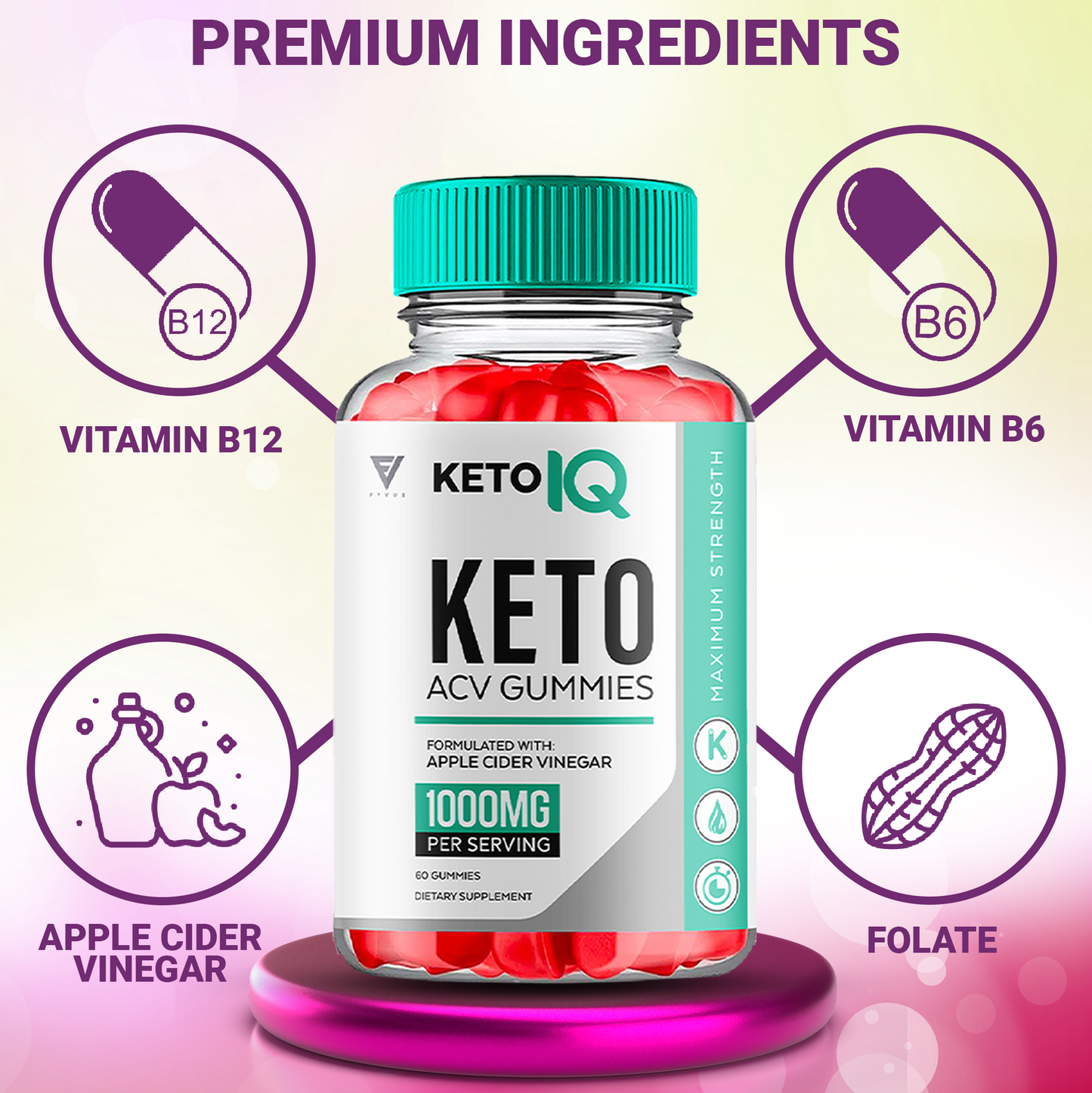 Keto IQ Keto ACV Gummies