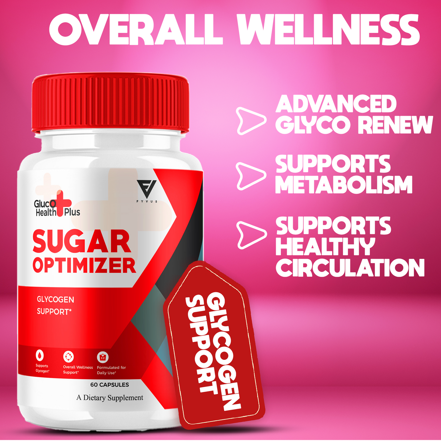 Gluco Health Plus Glycogen Capsules
