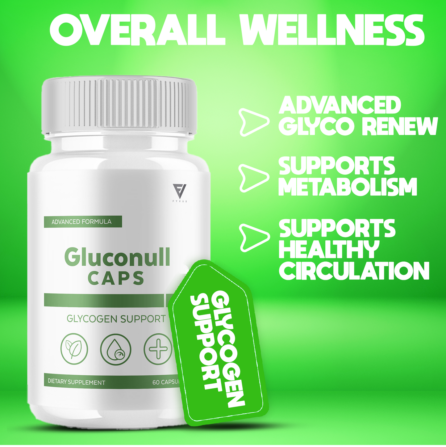 Gluconull Glycogen Support Capsules