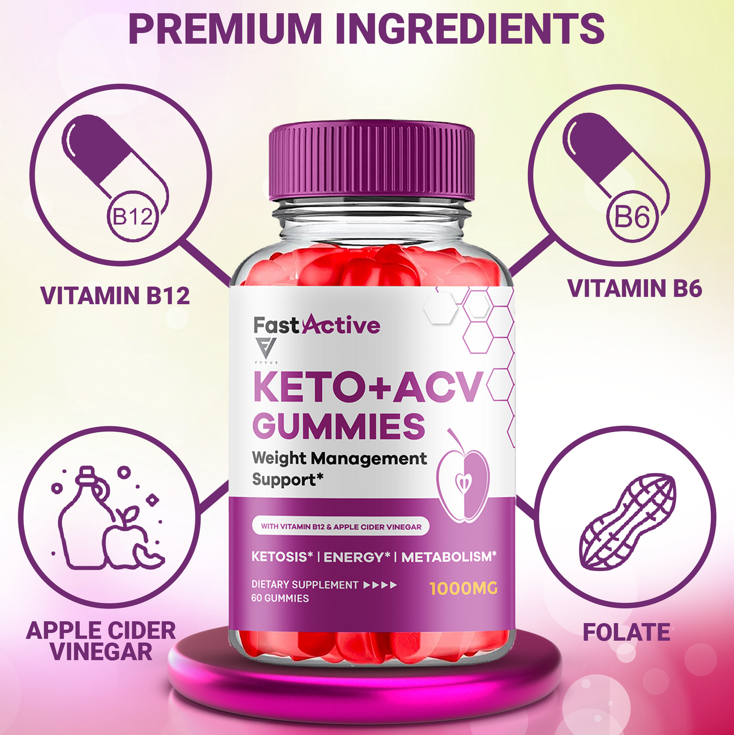 Fast Active Keto ACV Gummies