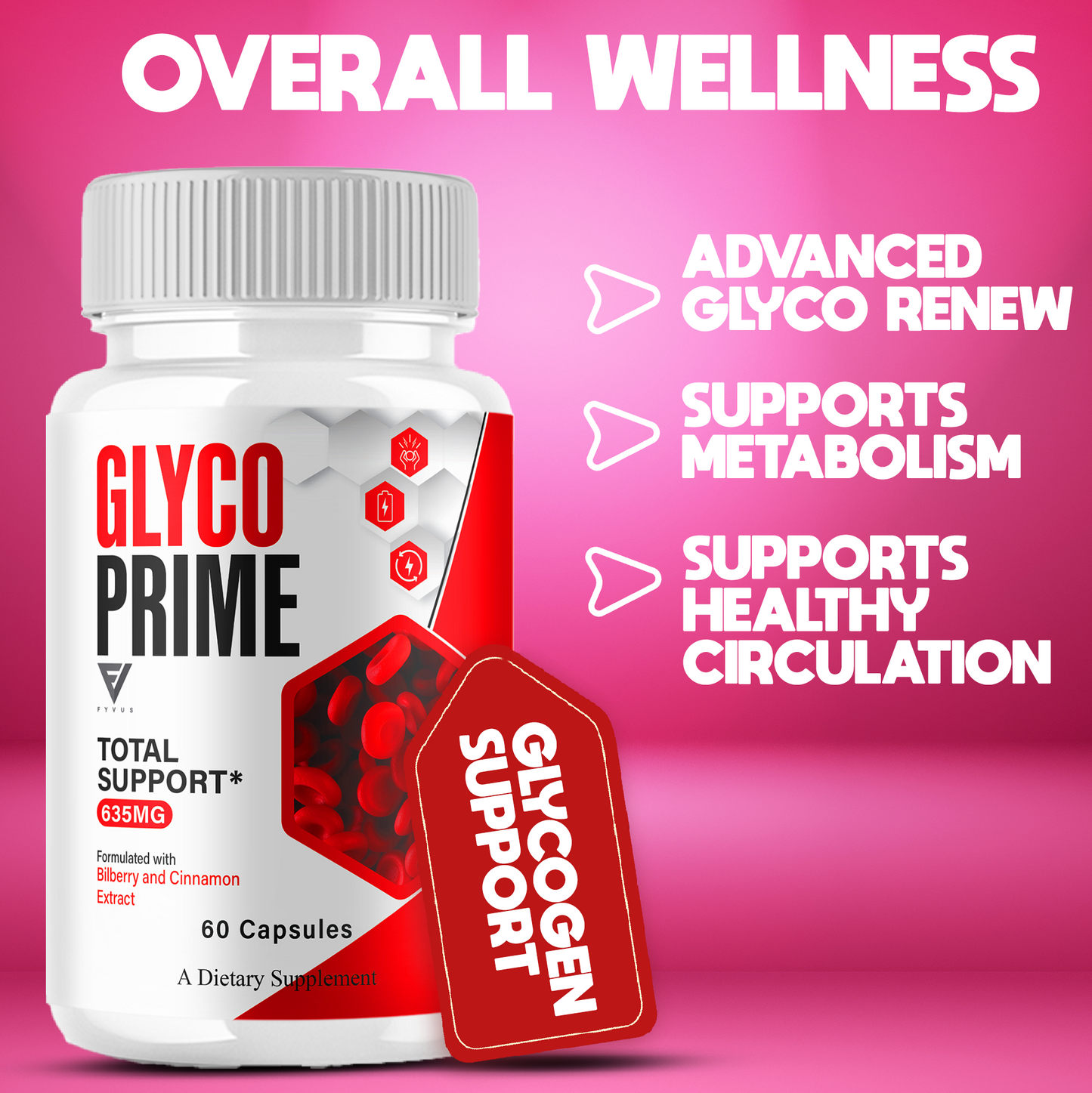 GlycoPrime Glycogen Capsules