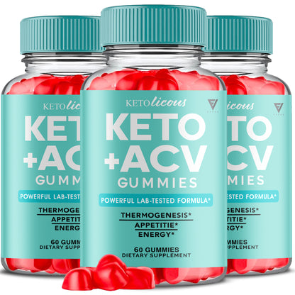 Ketolicious Keto ACV Gummies