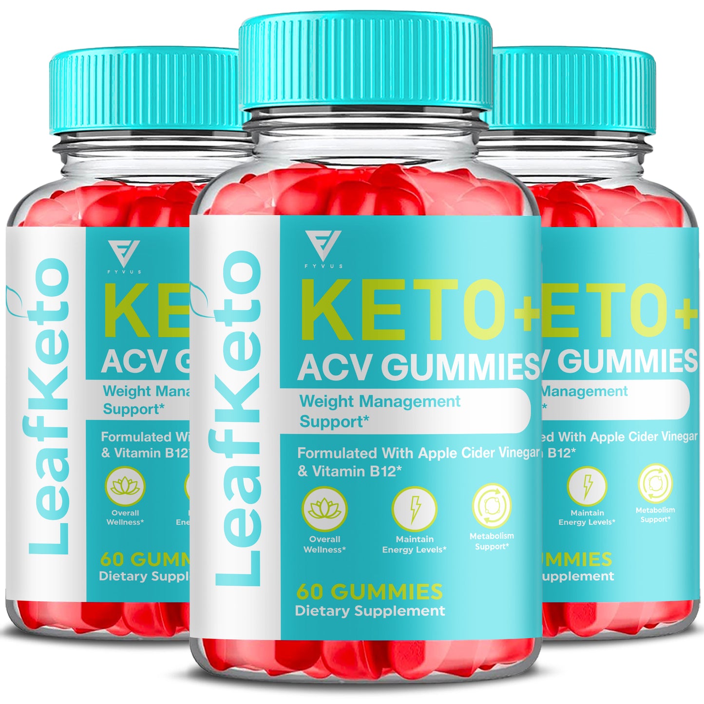 LeafKeto Keto ACV Gummies