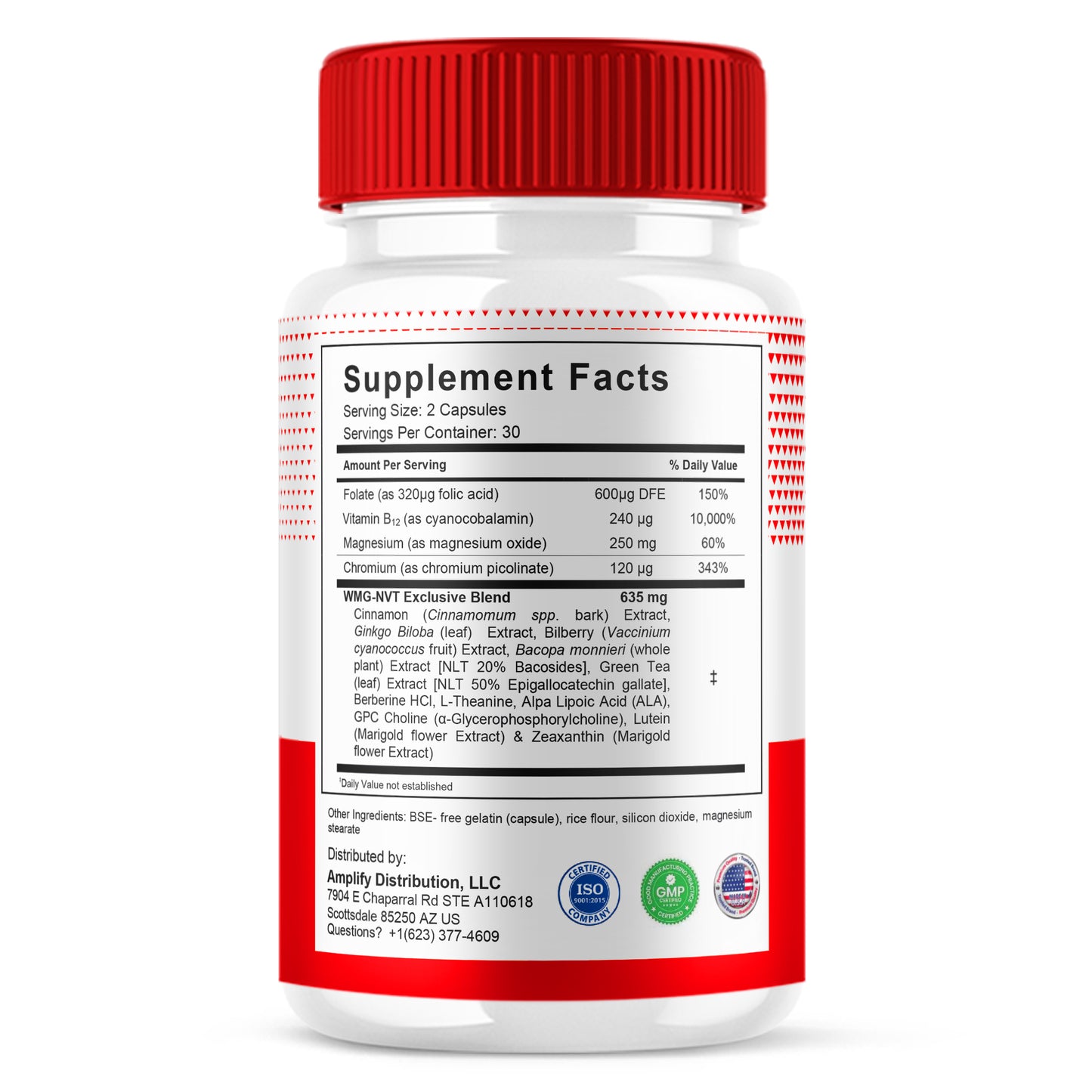 Nerve Freedom Pro Nootropic Capsules