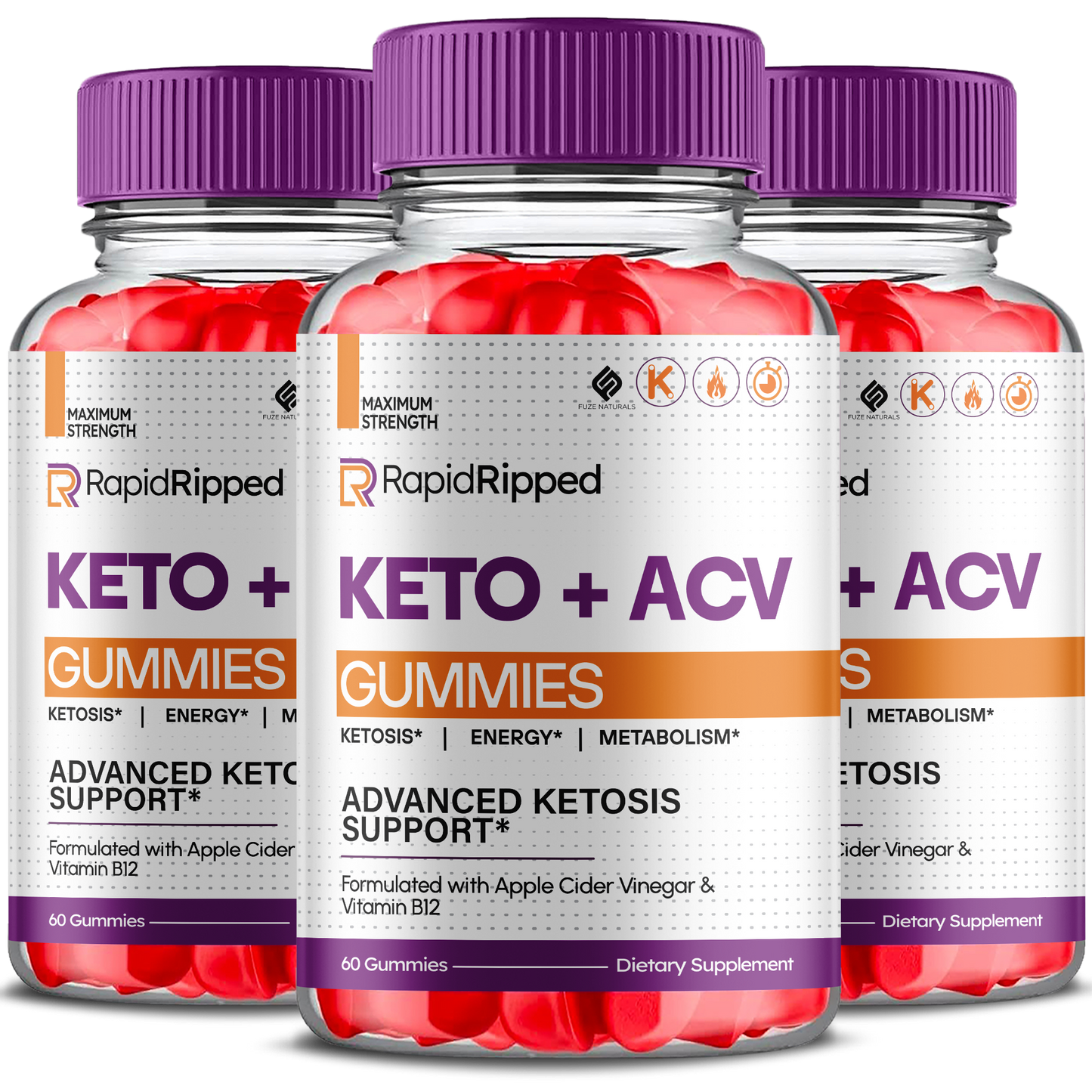 Rapid Ripped Keto ACV Gummies