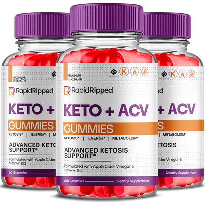 Rapid Ripped Keto ACV Gummies