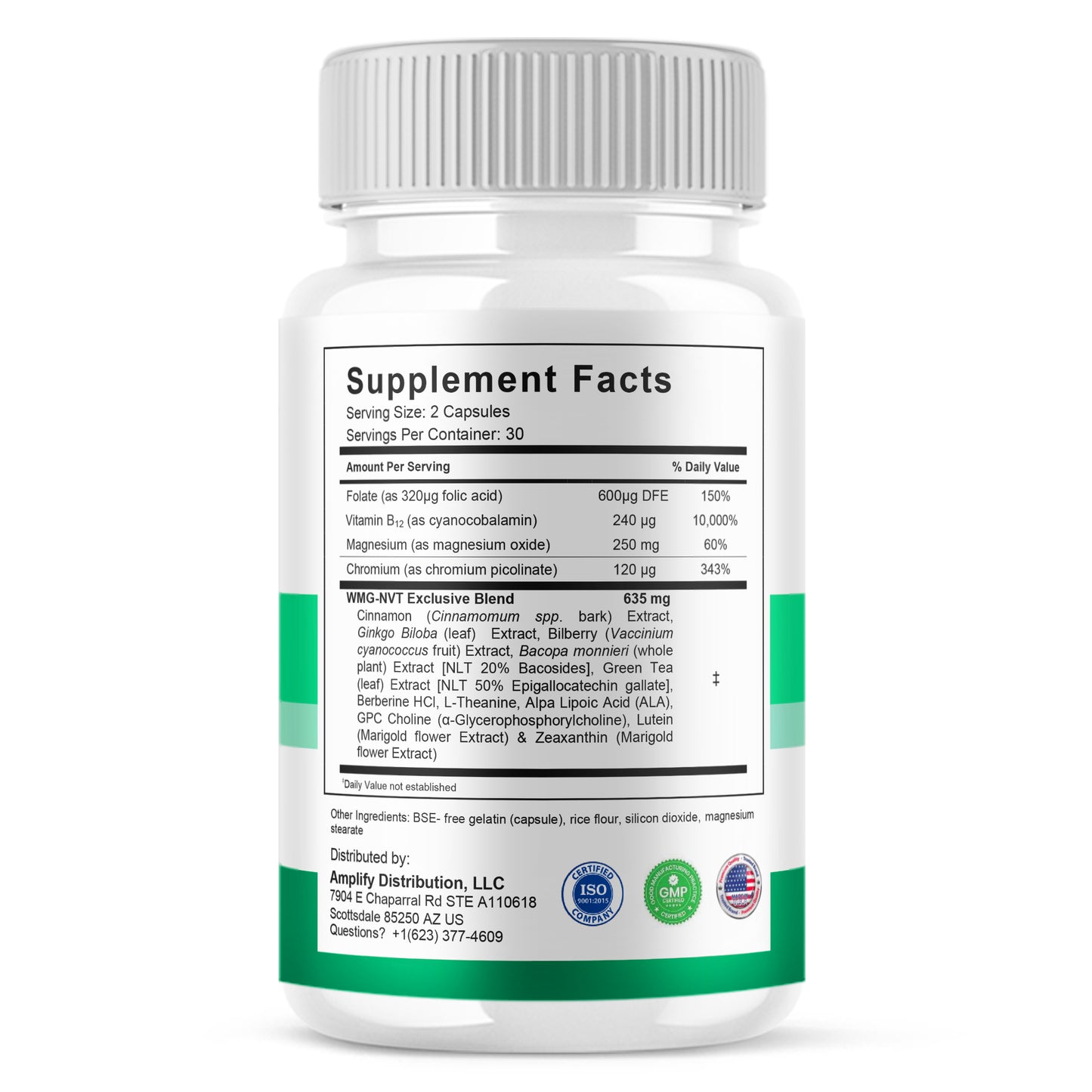 Vertigenics Nootropic Capsules