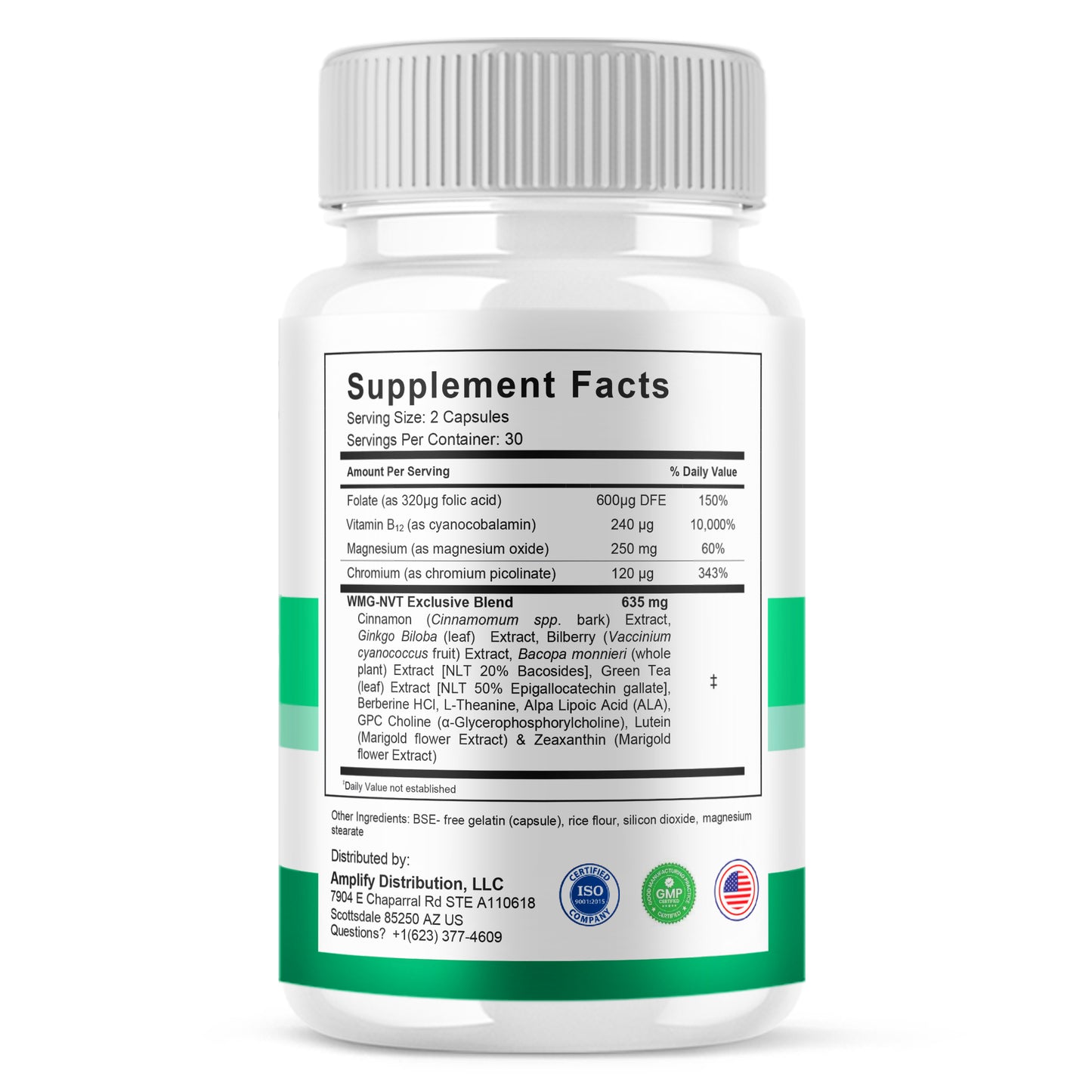 Vertigenics Nootropic Capsules