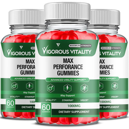 Vigorous Vitality Max Gummies