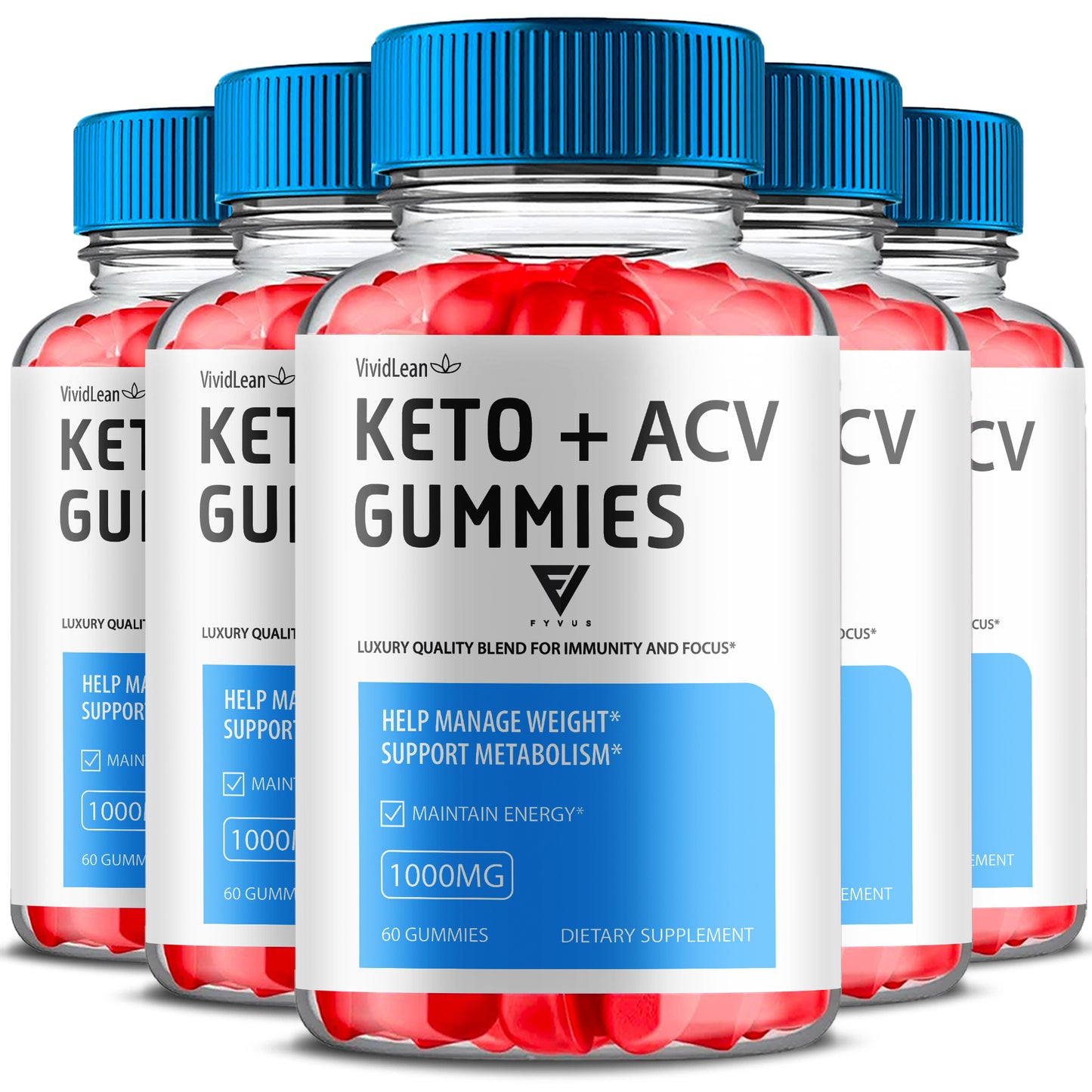 Vivid Lean Keto ACV Gummies